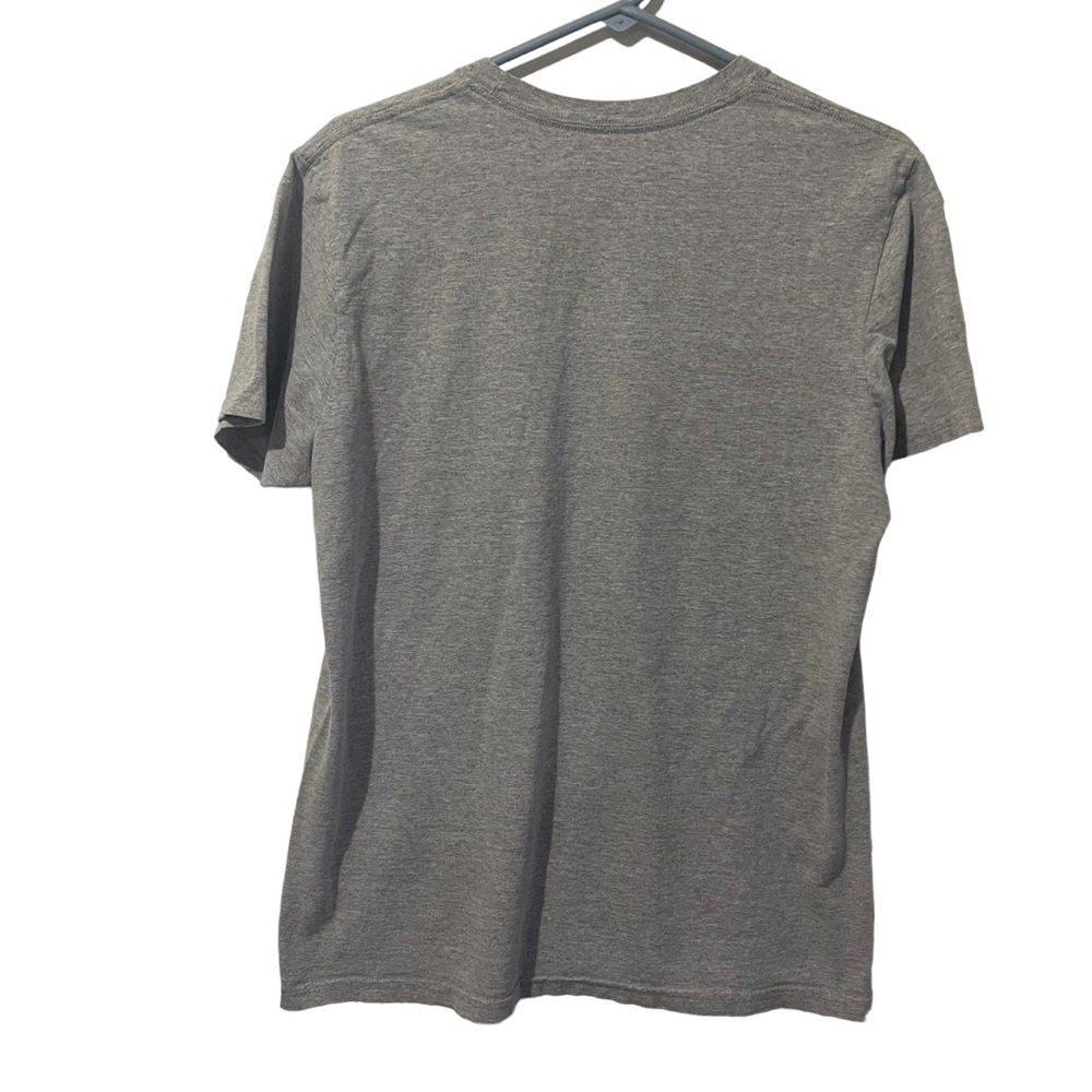 Adidas Shirt Men Medium Gray The Go-To Tee Lightweight Sports‎ Feed The Grind - Picture 2 of 6